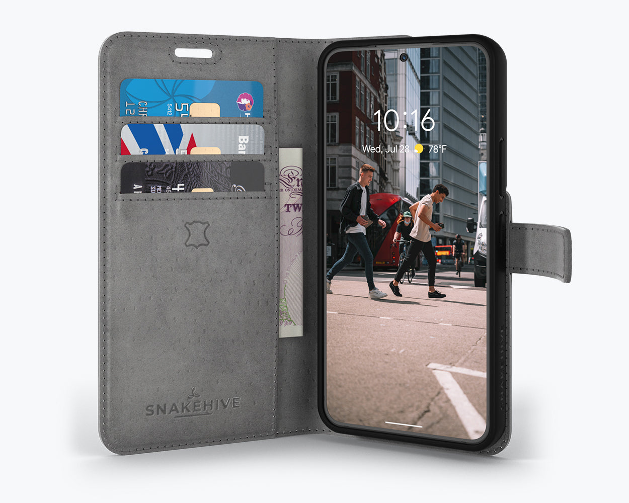 Samsung Galaxy S22 Plus - Vintage Leather Wallet Phone Case