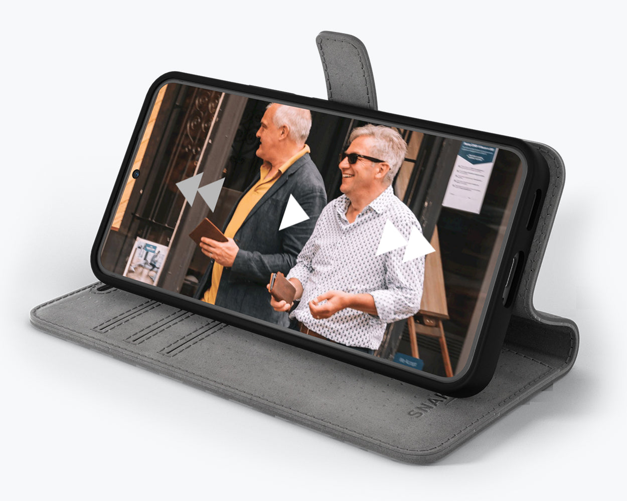 Samsung Galaxy S22 Plus - Vintage Leather Wallet Phone Case