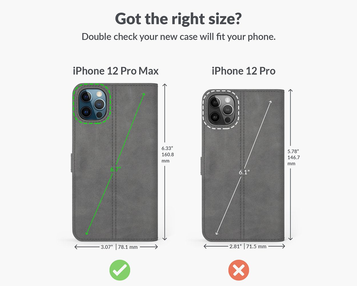 Apple iPhone 12 Pro Max - Vintage Leather Wallet Phone Case