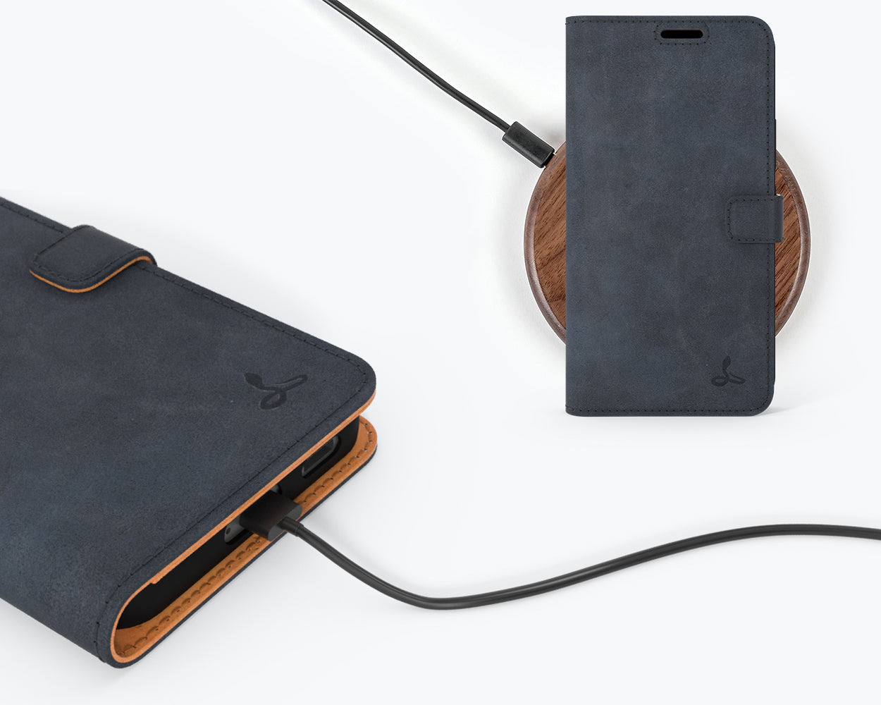 Samsung Galaxy S22 Plus - Vintage Leather Wallet Phone Case