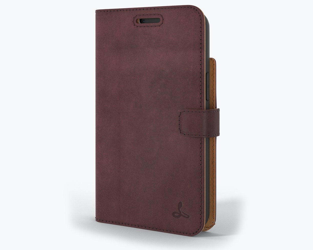Apple iPhone 13 Mini - Vintage Leather Wallet Phone Case
