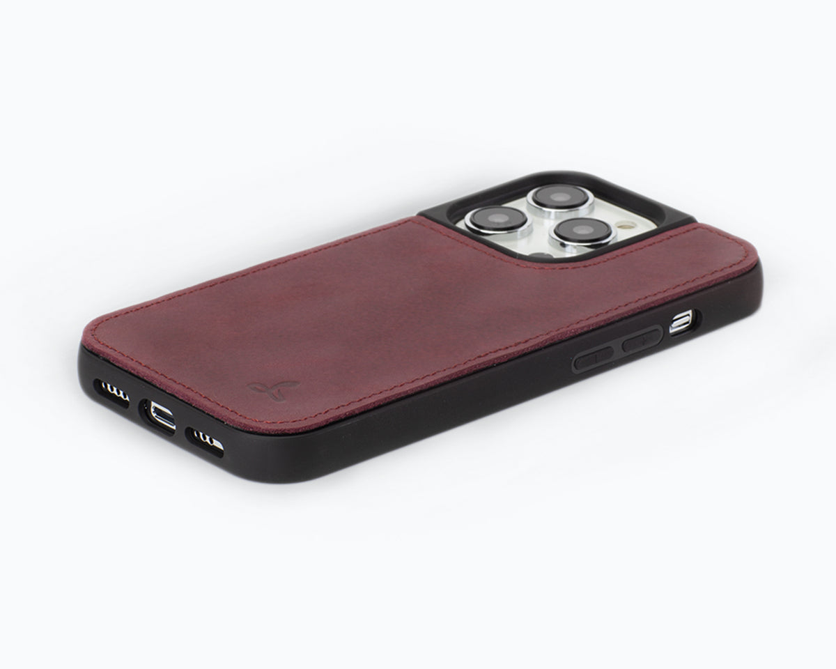 Apple iPhone 14 Pro - Vintage Leather Back Case