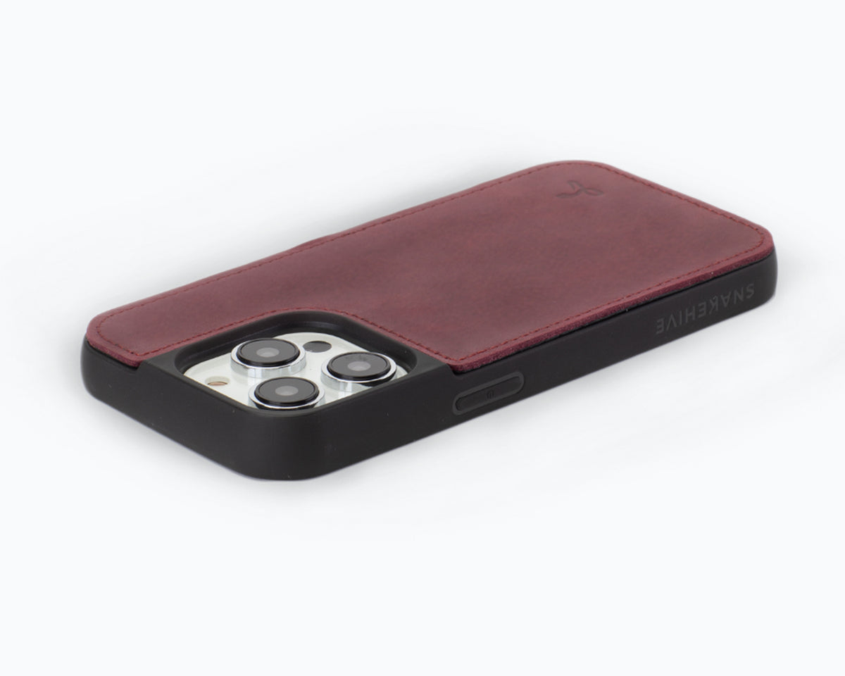 Apple iPhone 14 Pro - Vintage Leather Back Case