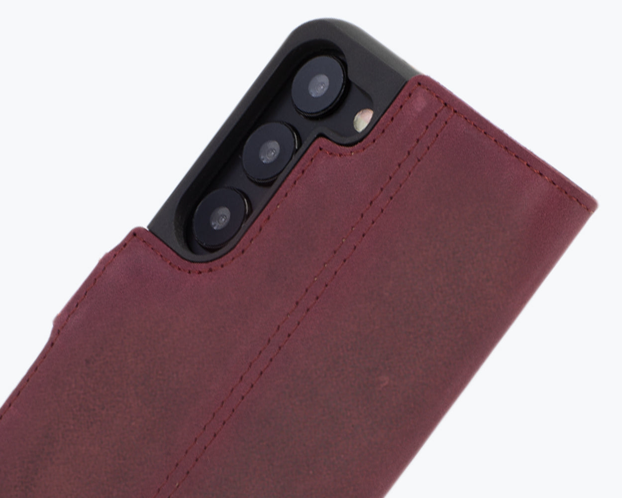 Samsung Galaxy S23 - Vintage Leather Wallet Phone Case