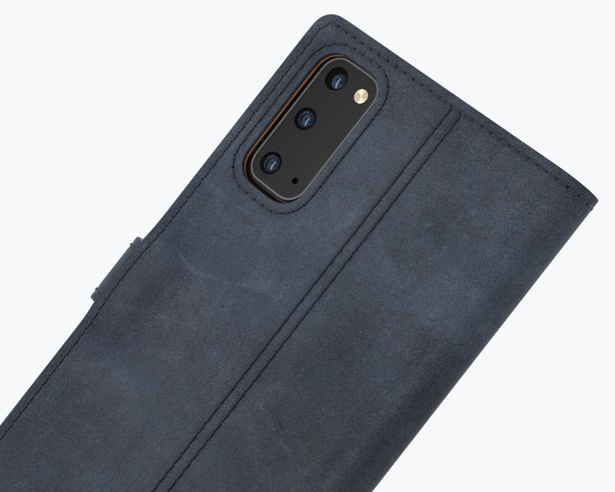 Samsung Galaxy S20 - Vintage Leather Wallet (Almost Perfect) Teal Samsung Galaxy S20 - Snakehive UK