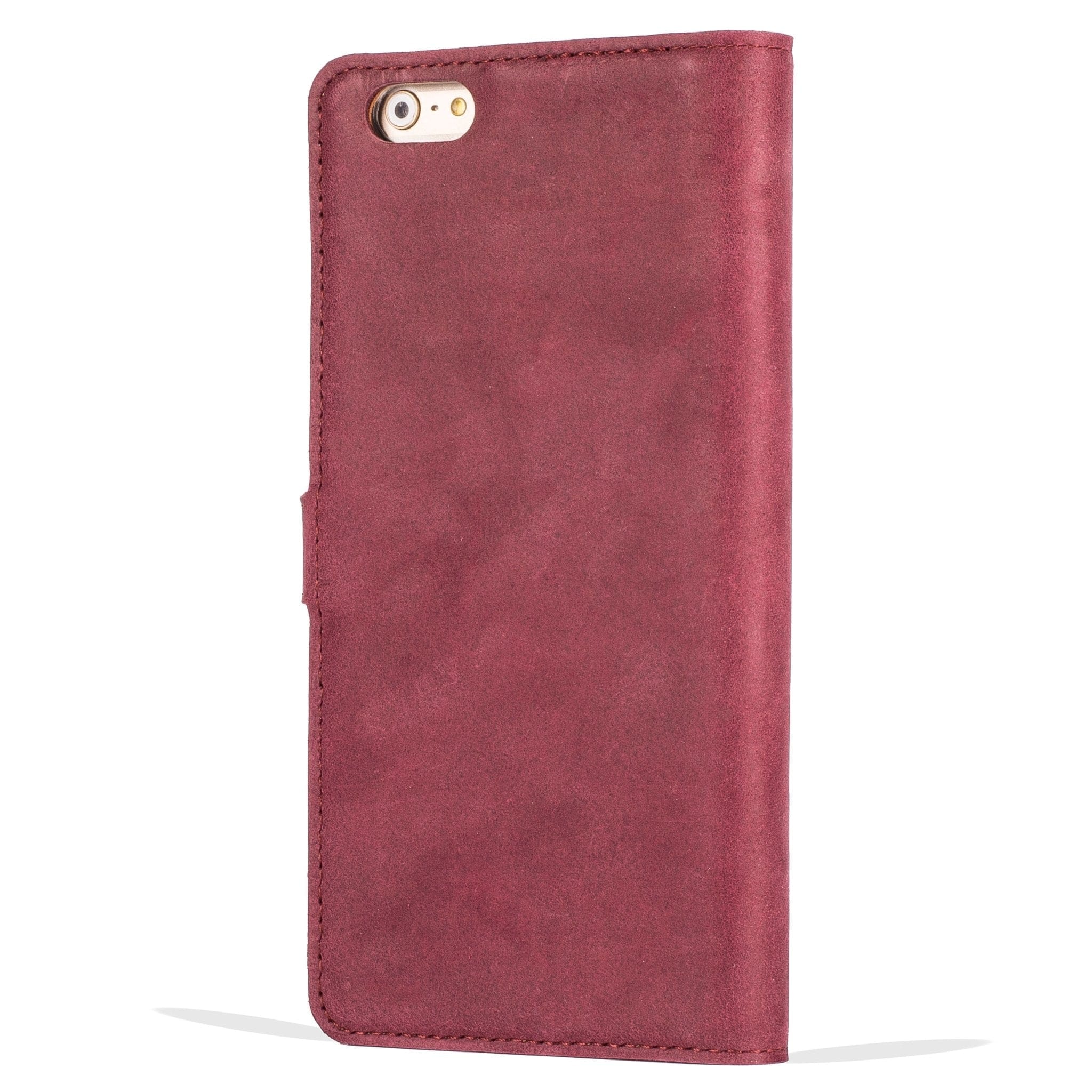 Vintage Leather Wallet - Apple iPhone 6/6S Plus Black Apple iPhone 6 Plus - Snakehive UK