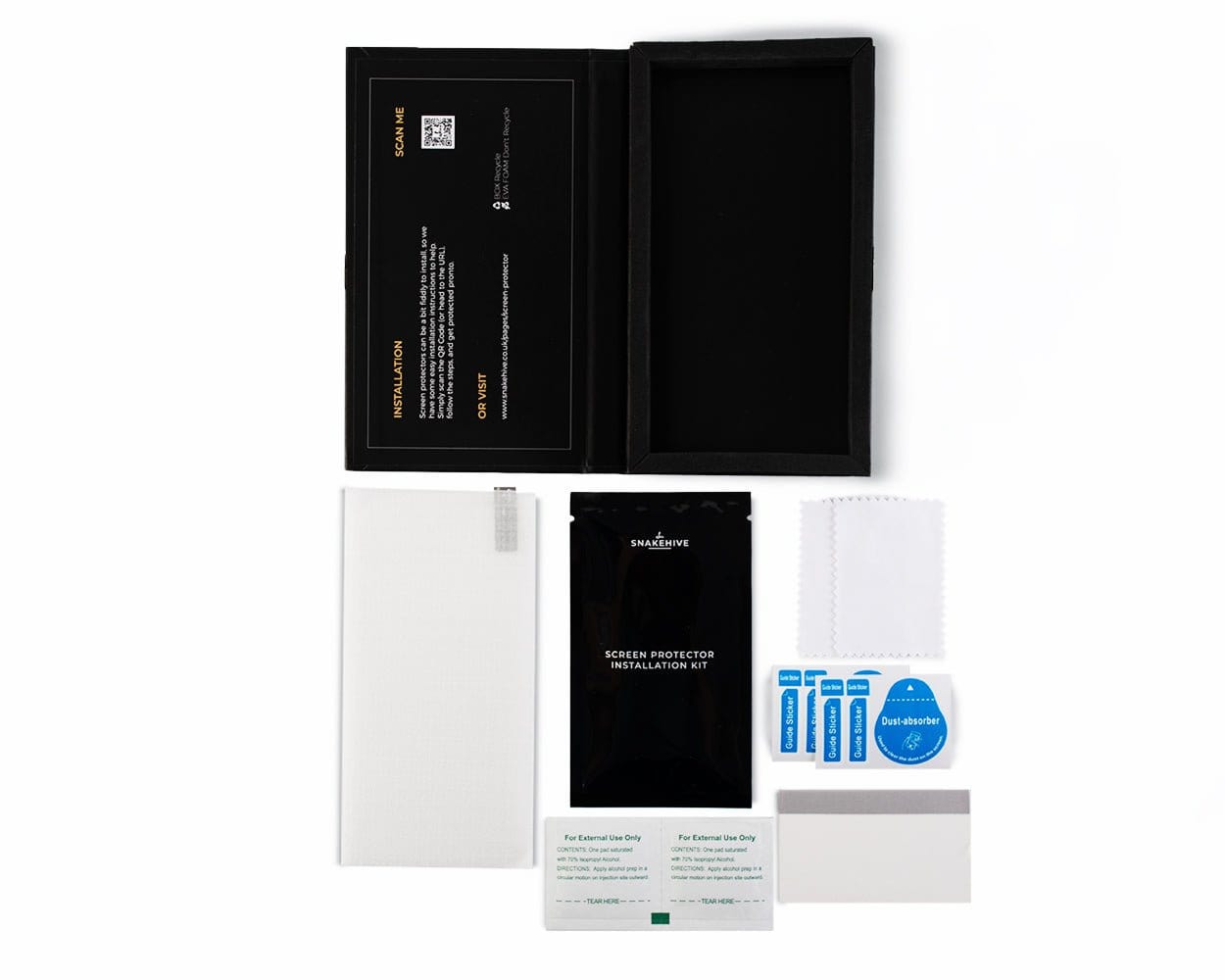 Apple iPhone 6 Plus/6S Plus Premium Tempered Glass Screen Protector - Snakehive UK