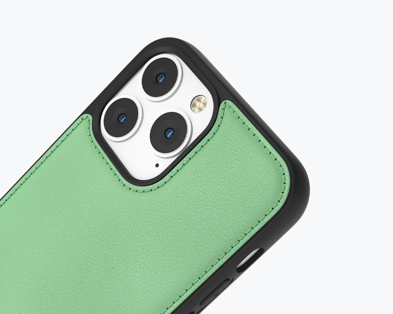 Apple iPhone 13 Pro Max - Metro Leather Case Pistachio Green Apple iPhone 13 Pro Max - Snakehive UK
