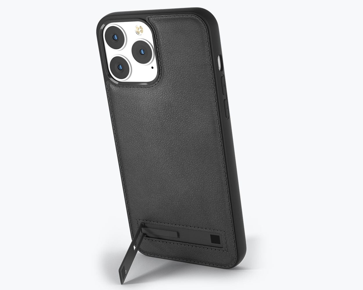 Apple iPhone 13 Pro Max - Metro Leather Case Jet Black Apple iPhone 13 Pro Max - Snakehive UK