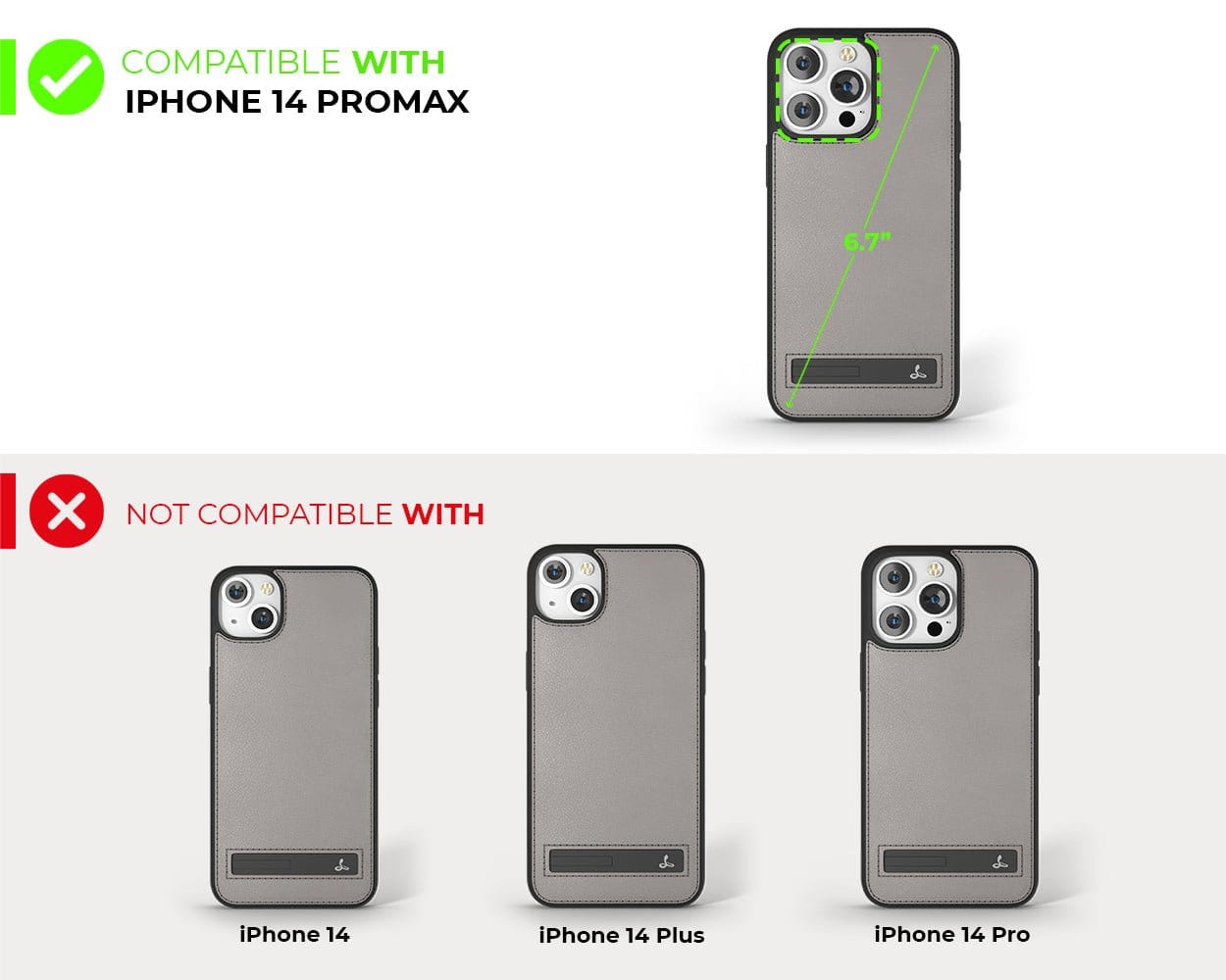 Apple iPhone 14 Pro Max - Metro Leather Case Poppy Red Apple iPhone 14 Pro Max - Snakehive UK