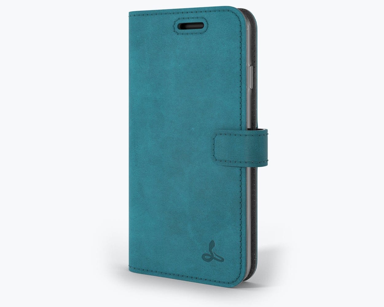 Apple iPhone SE (2020) / SE (2022) - Vintage Leather Wallet Teal Apple iPhone SE 2020 / 2022 - Snakehive UK