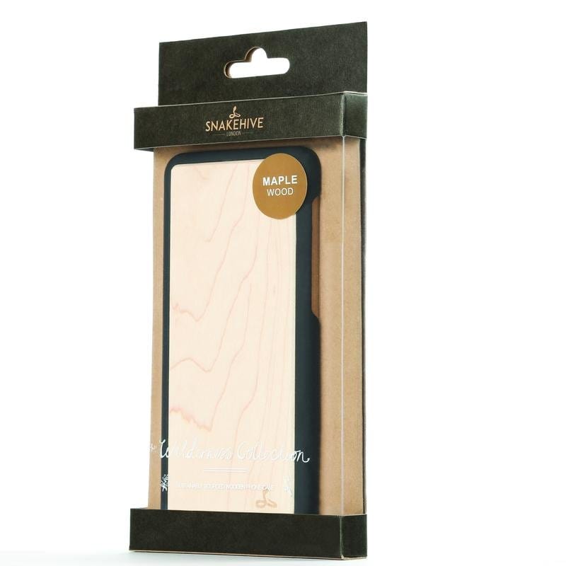 Wilderness Wood Back Case - Apple iPhone XS Max Walnut Apple iPhone XS Max - Snakehive UK