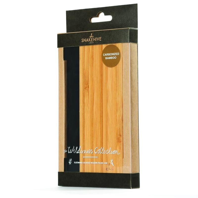 Wilderness Wood Wallet - Apple iPhone XS Max Bamboo Apple iPhone XS Max - Snakehive UK