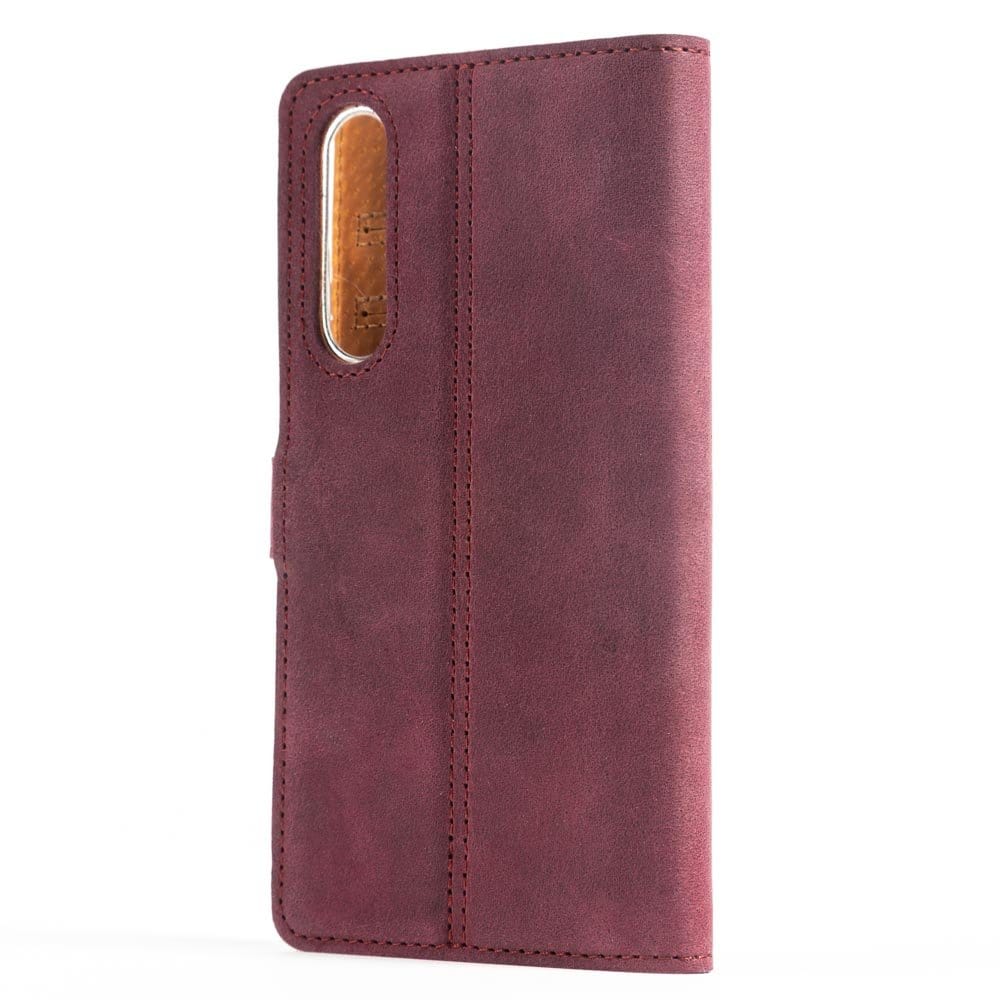 Vintage Leather Wallet - Huawei P30 Moss Green Huawei P30 - Snakehive UK