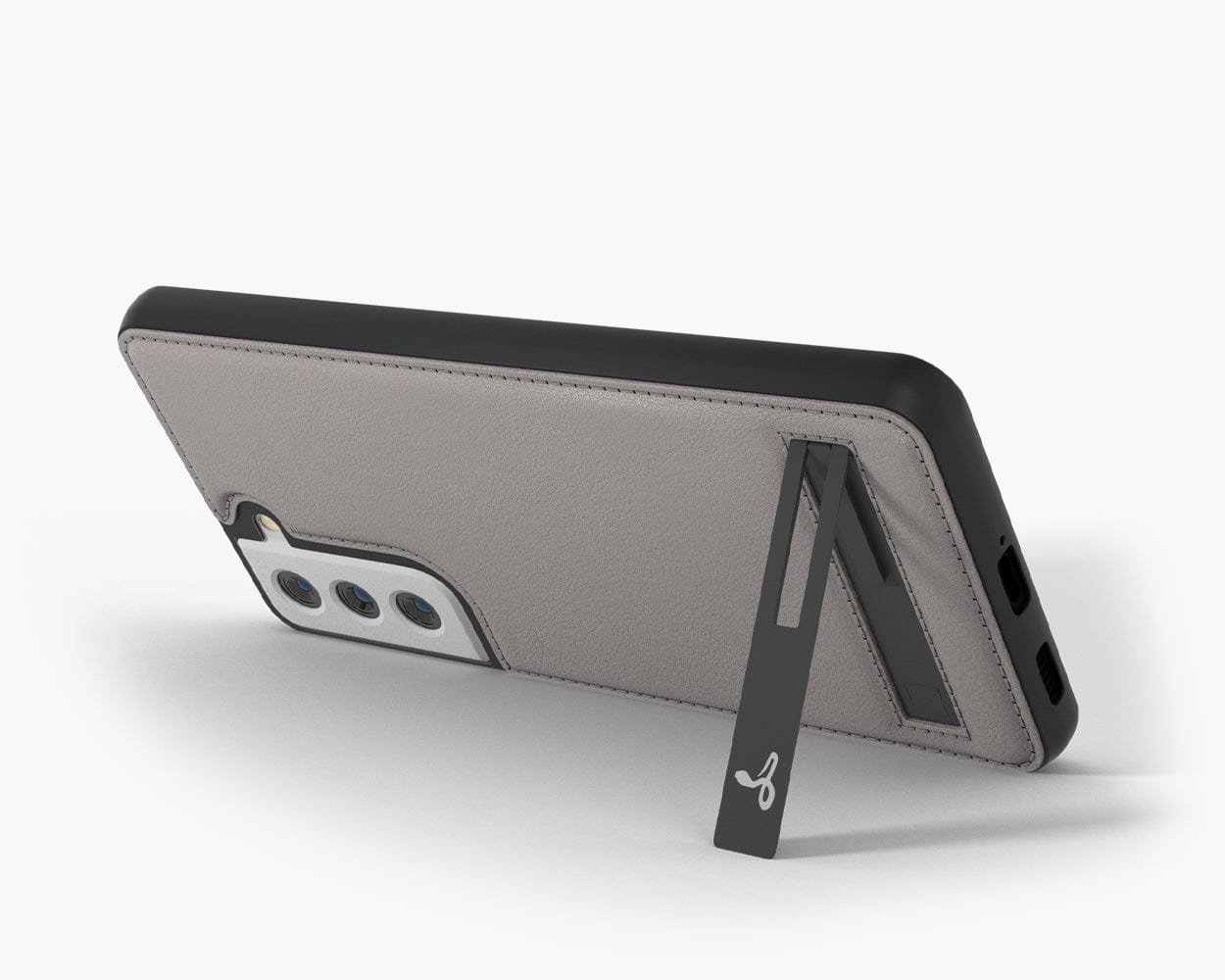 Samsung Galaxy S21 FE - Metro Leather Case Pebble Grey Samsung Galaxy S21FE - Snakehive UK