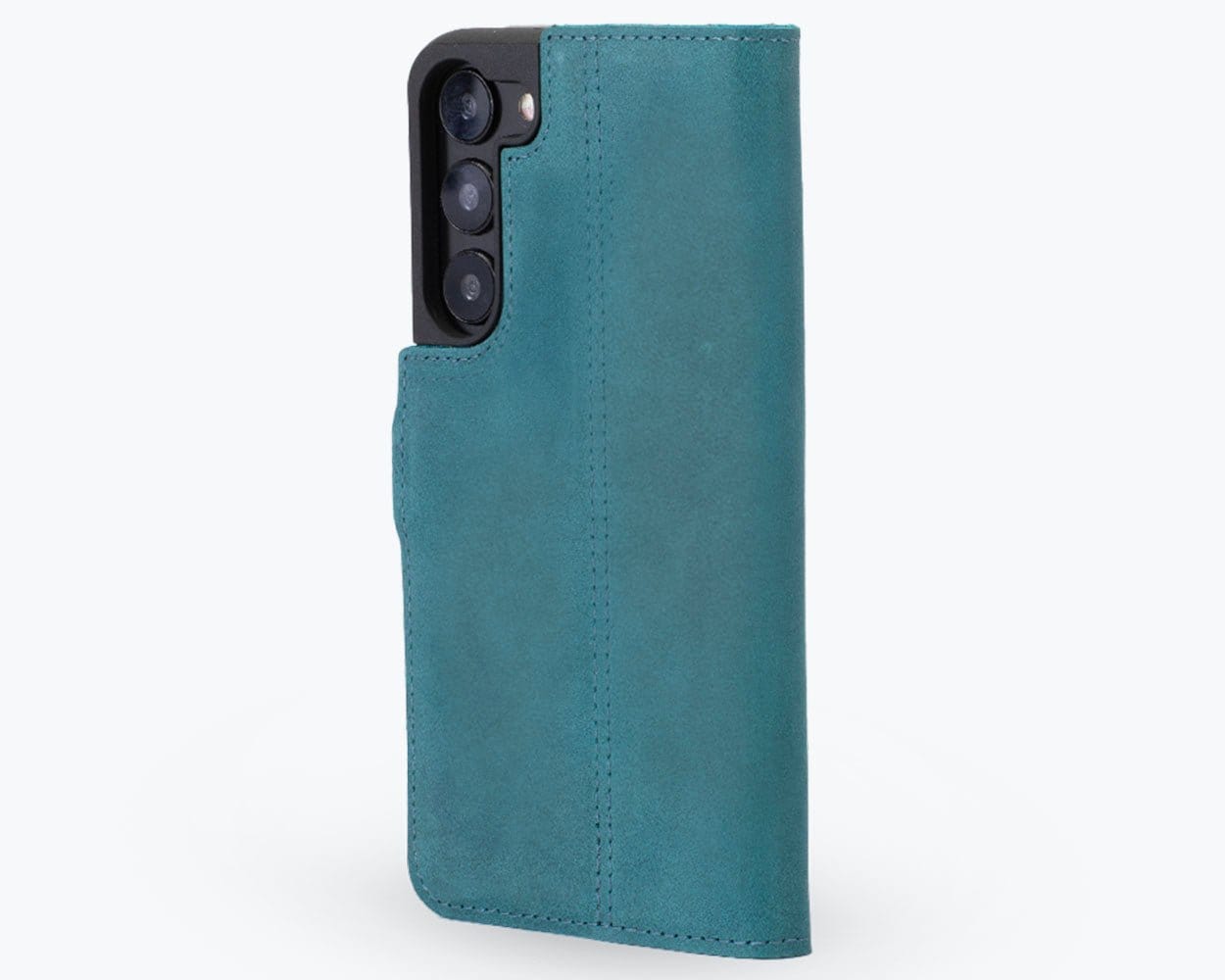 Samsung Galaxy S23 Plus - Vintage Leather Wallet Black Samsung Galaxy S23 Plus - Snakehive UK