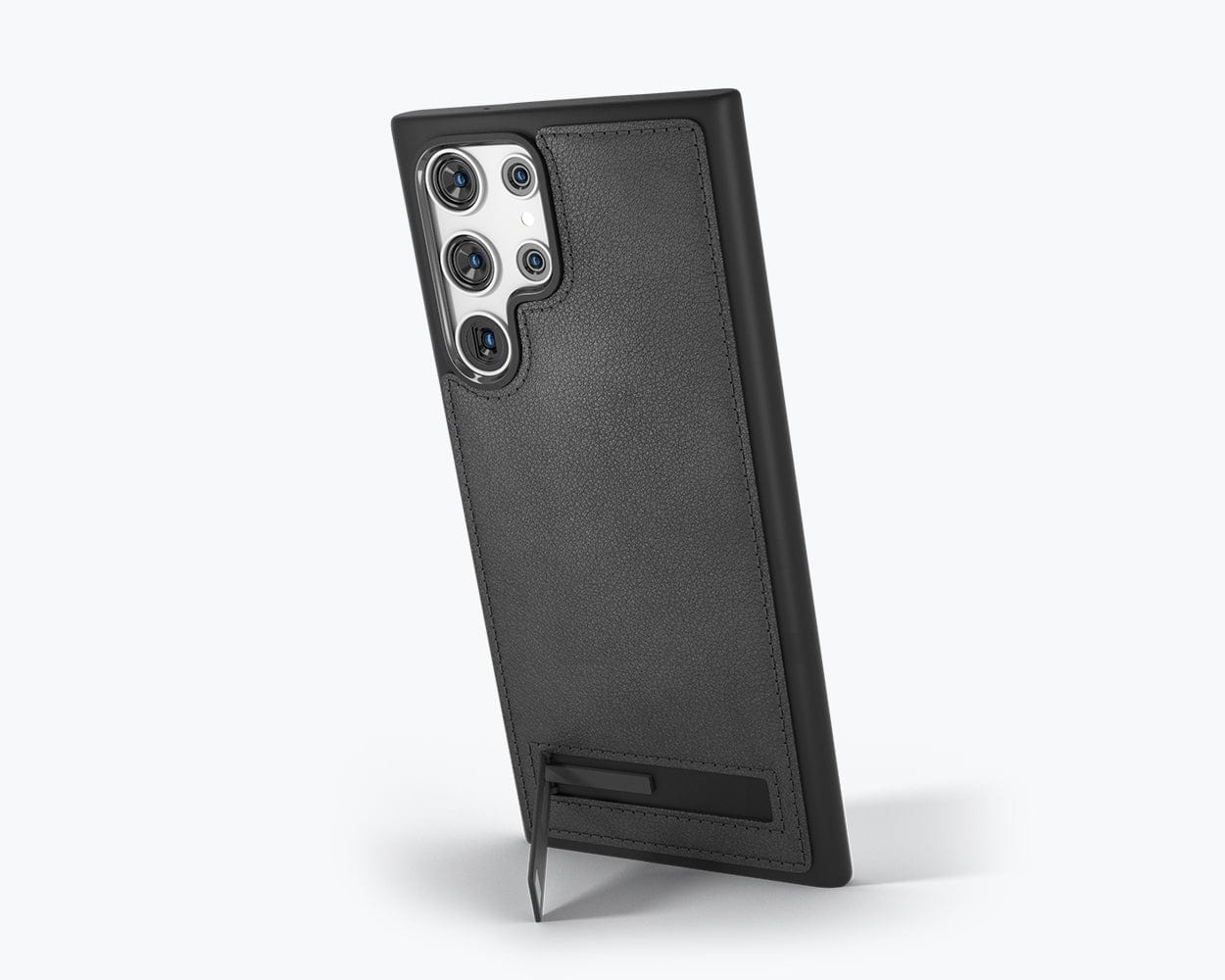 Samsung Galaxy S23 Ultra - Metro Leather Case Jet Black Samsung Galaxy S23 Ultra - Snakehive UK