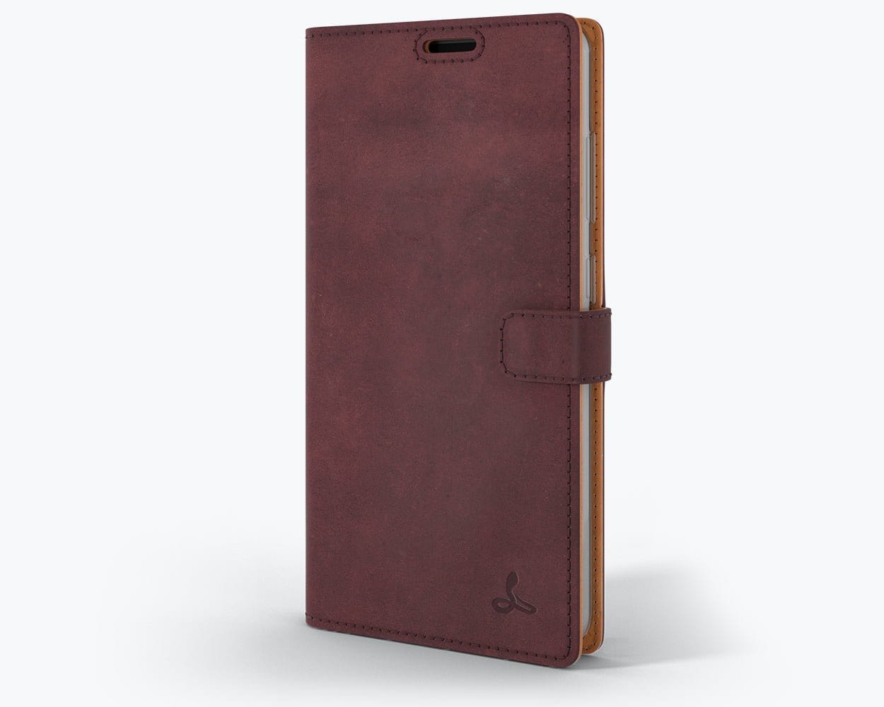 Vintage Leather Wallet - Samsung Galaxy A52 Plum Samsung Galaxy A52 - Snakehive UK