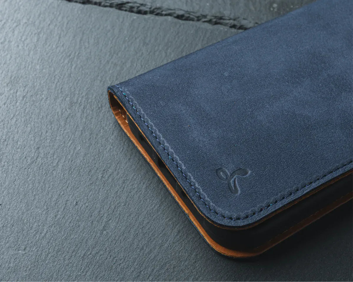 Apple iPhone 18 Pro Max - Vintage Leather Wallet Phone Case