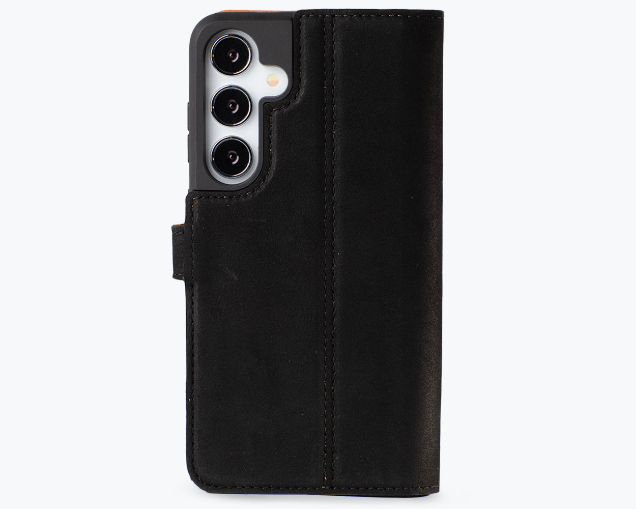 Samsung Galaxy S25 - Vintage Leather Wallet Phone Case