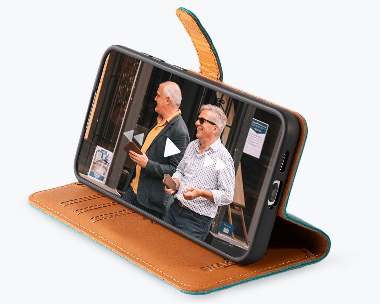 Samsung Galaxy S24 Plus - Vintage Leather Wallet Phone Case