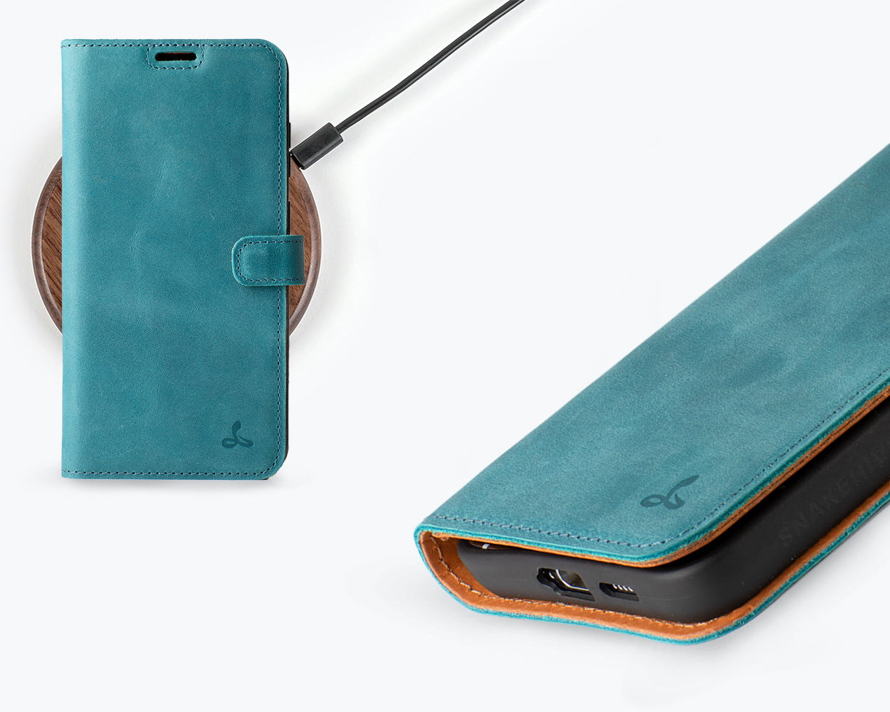 Samsung Galaxy S24 Plus - Vintage Leather Wallet Phone Case