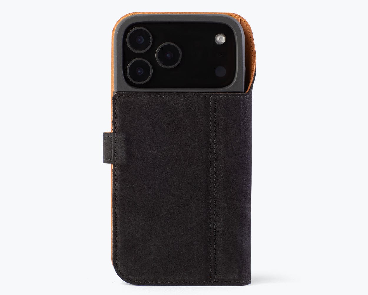 Apple iPhone 17 Pro Max - Vintage Leather Wallet Phone Case