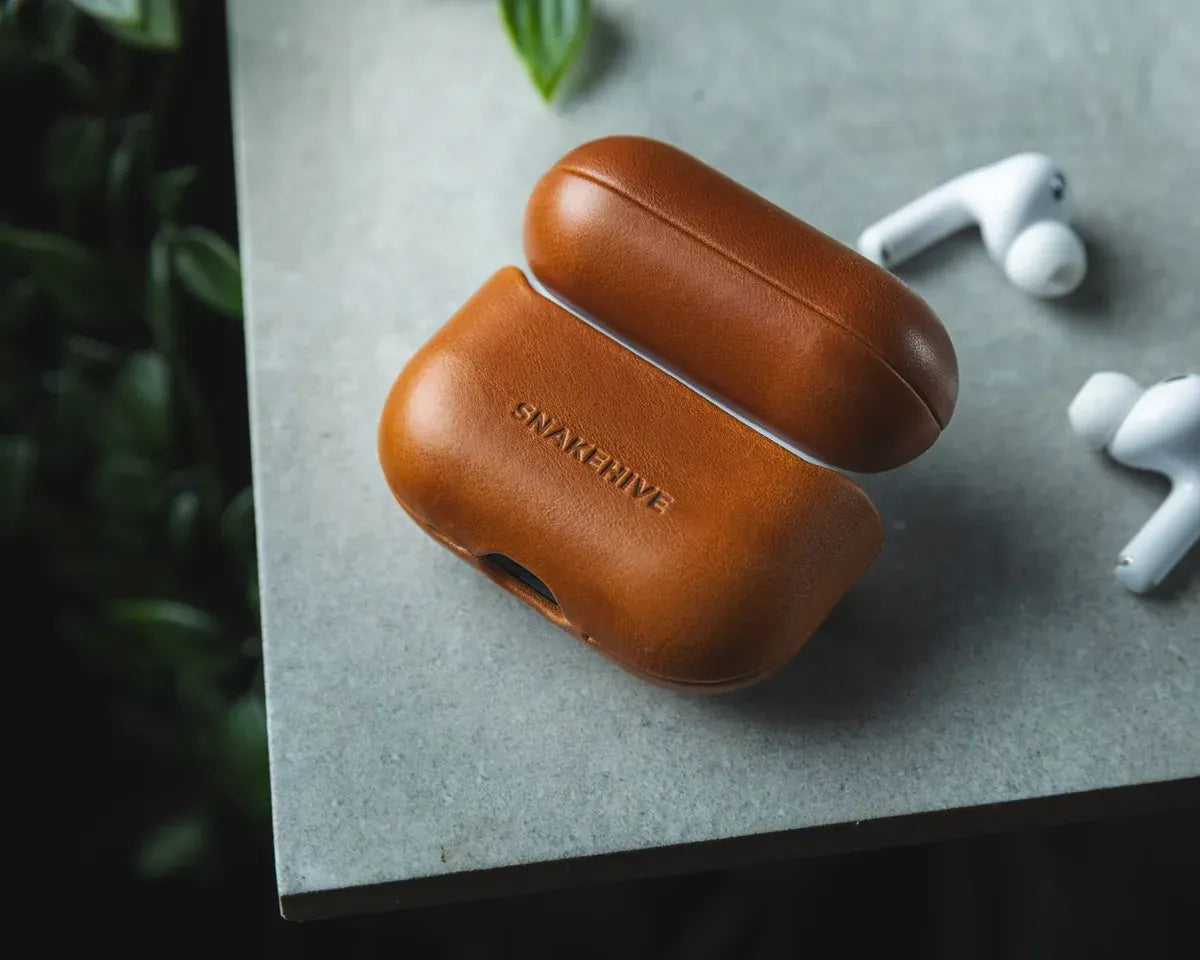 Snakehive Accessories Apple AirPods Pro 3 - Metro Leather Case Apple AirPods Pro 3 Leather Case | Snakehive