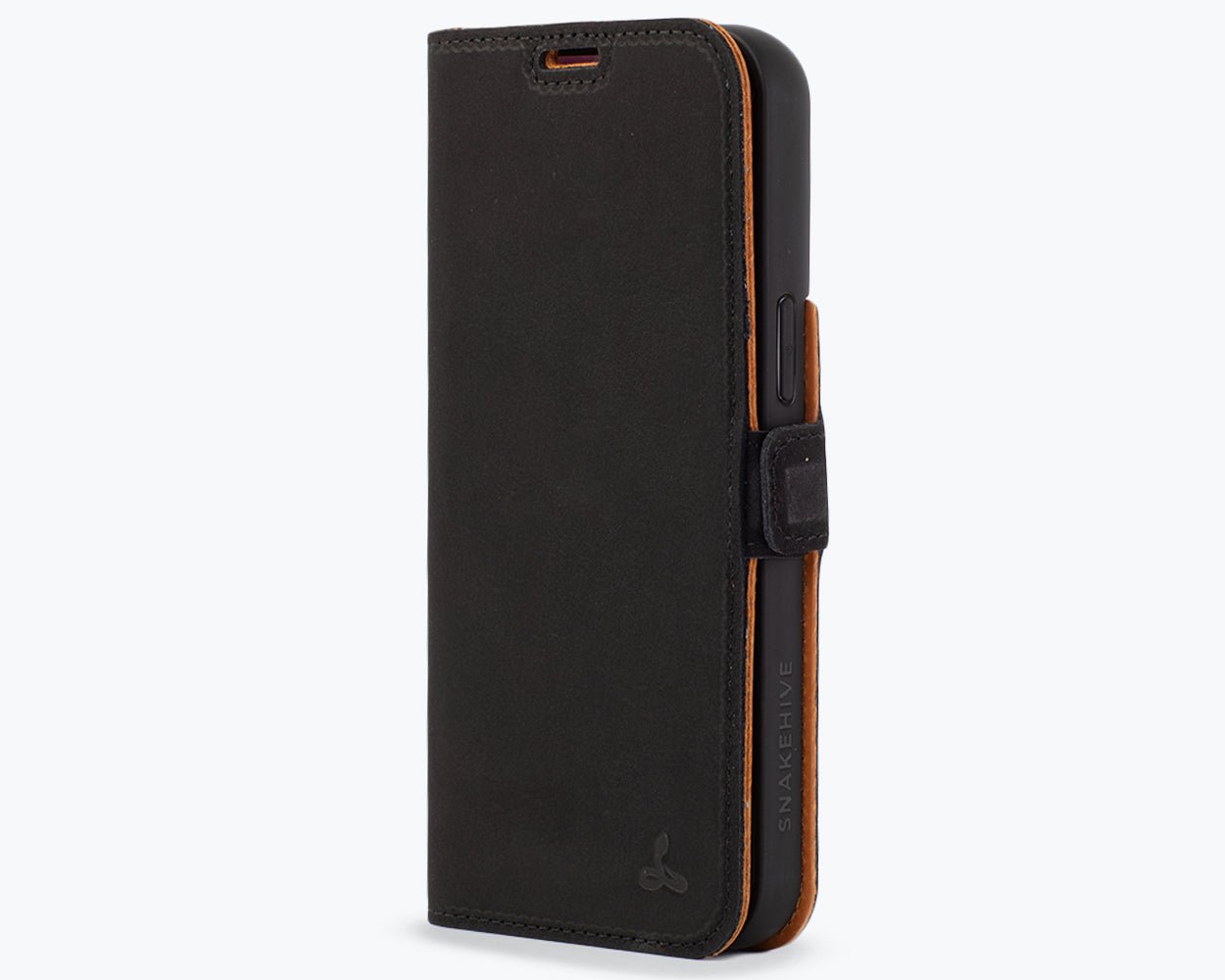 Apple iPhone 14 Pro Max - Vintage Leather Wallet Phone Case (Side Clasp)