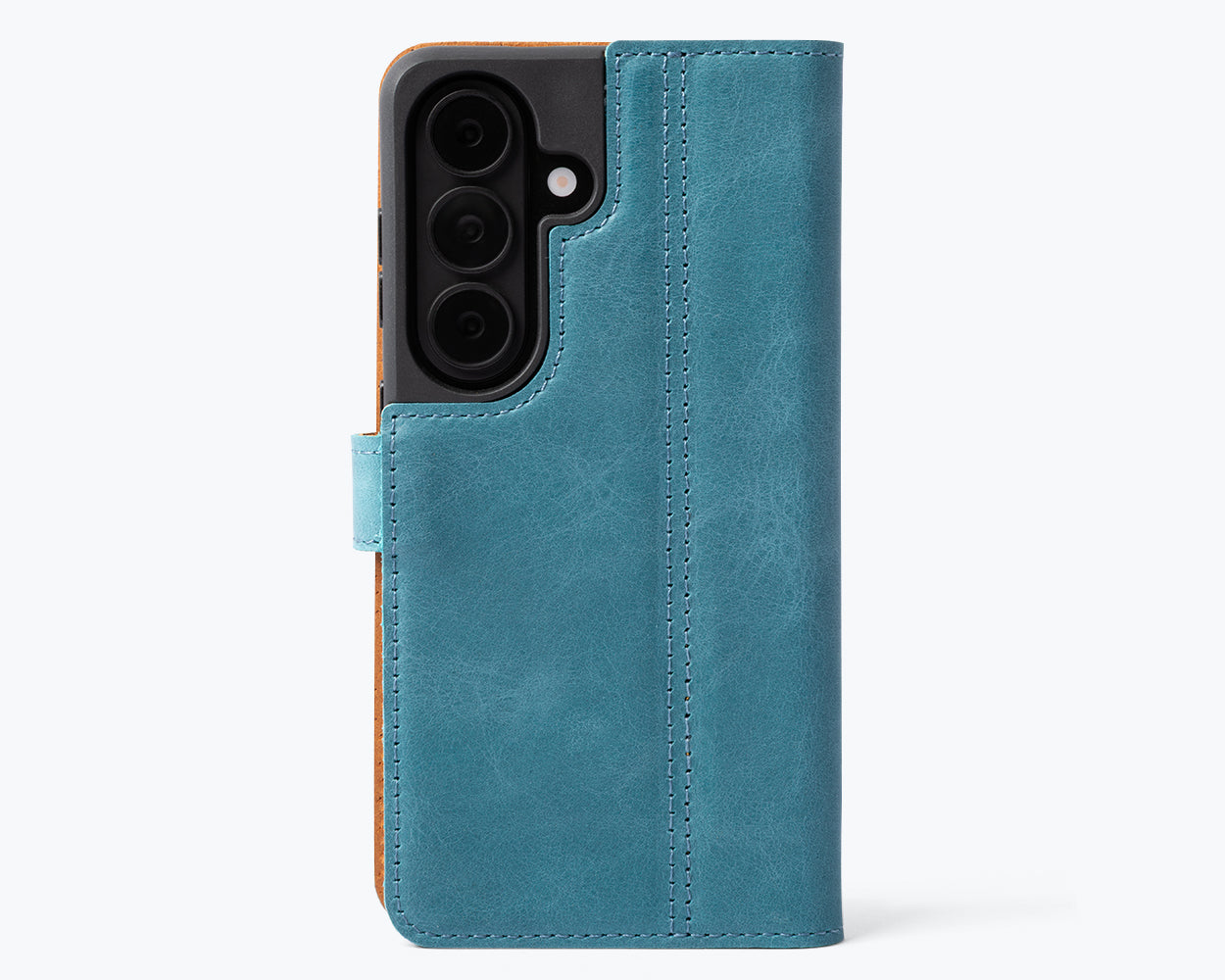 Samsung Galaxy S26 - Vintage Leather Wallet Phone Case