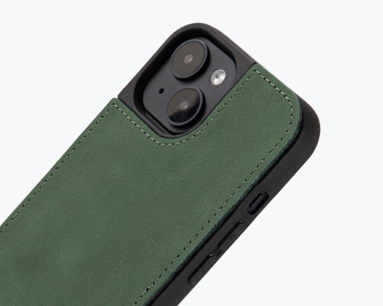 Apple iPhone 15 - Vintage Leather Back Case