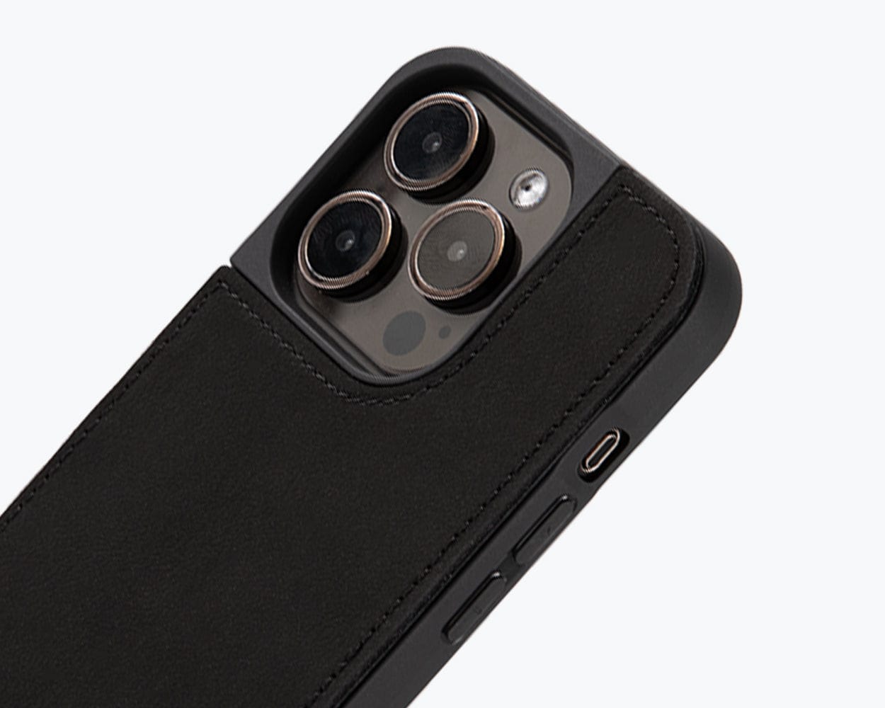 Apple iPhone 15 Pro - Vintage Leather Back Case