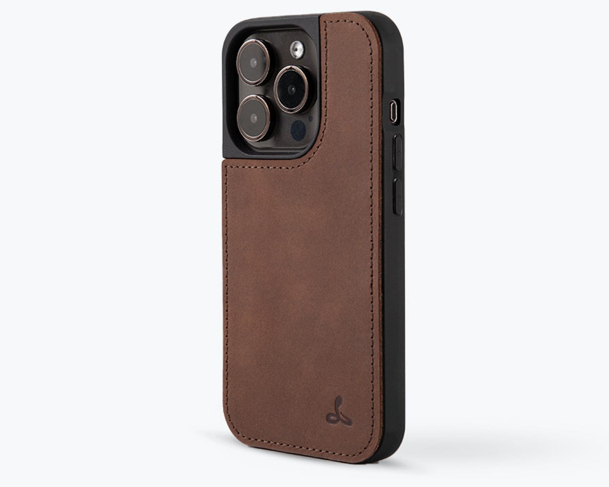 Apple iPhone 15 Pro - Vintage Leather Back Case