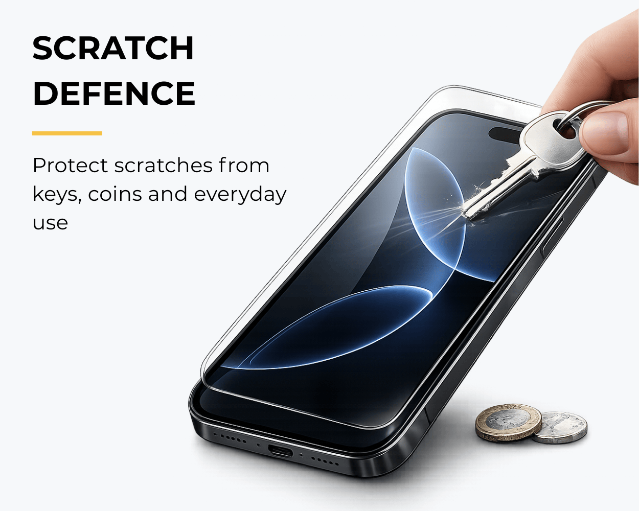 Snakehive Tempered Glass Apple iPhone 17 - Tempered Glass Screen Protector (x2) Tempered Glass Screen Protector (x2) for iPhone 17