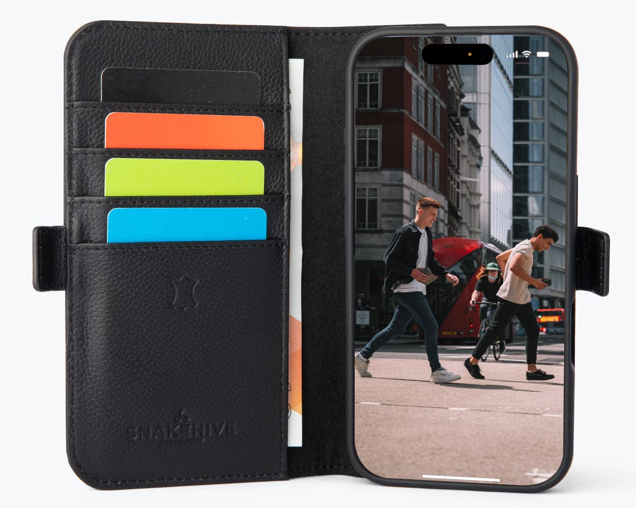 Apple iPhone 17 - Metro Leather Wallet Phone Case
