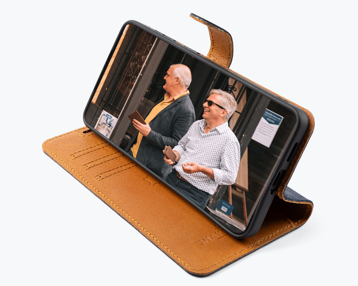 Samsung Galaxy S26 Plus - Vintage Leather Wallet Phone Case