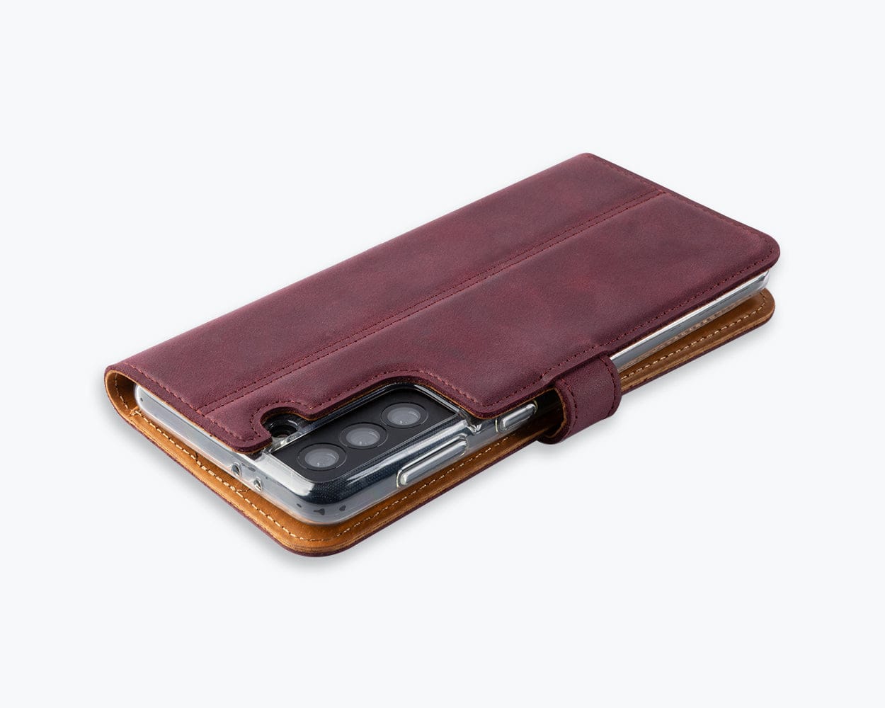 Samsung Galaxy S21 Plus - Vintage Leather Wallet Phone Case