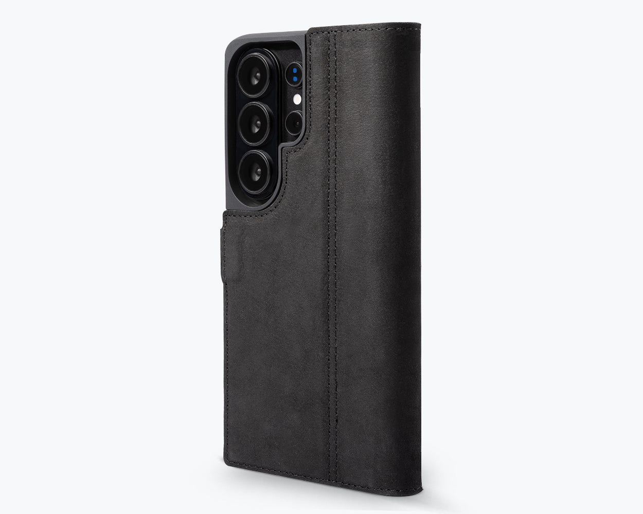 Samsung Galaxy S26 Ultra - Vintage Leather Wallet Phone Case