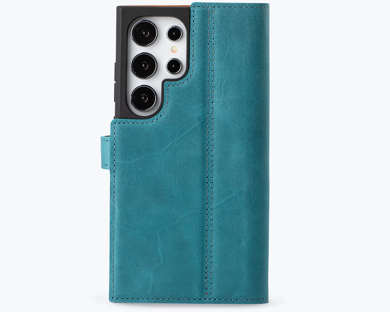 Samsung Galaxy S25 Ultra - Vintage Leather Wallet Phone Case