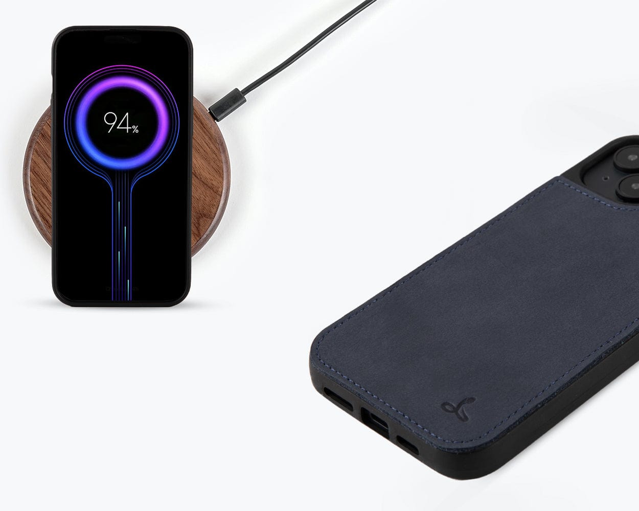 Vintage Leather Back Case Apple Iphone 15 Plus - Snakehive UK