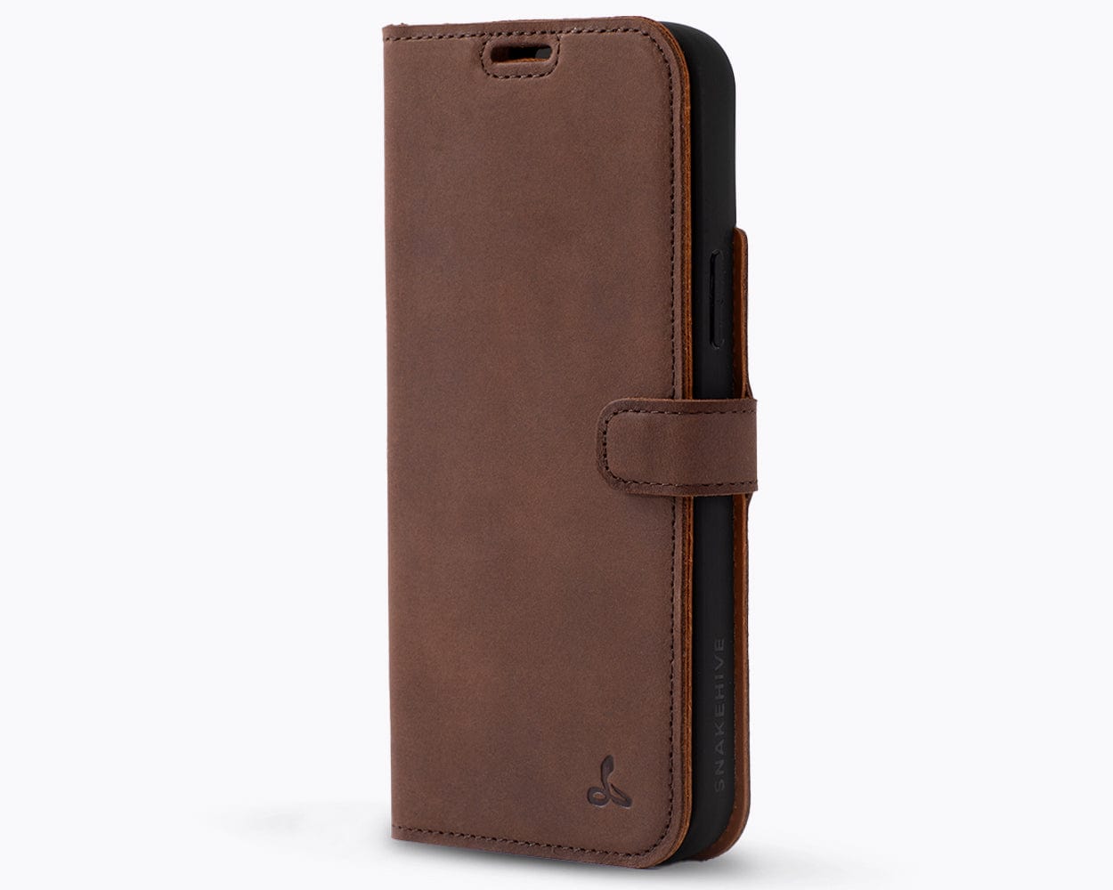 Iphone 15 Plus Leather Wallet Case - Snakehive UK