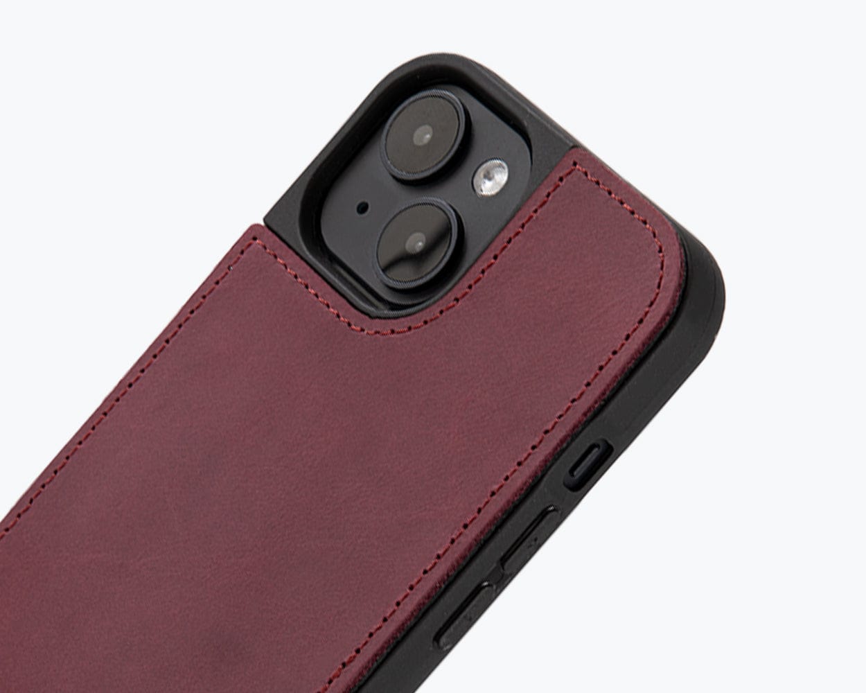 Vintage Leather Back Case Apple Iphone 15 - Snakehive UK