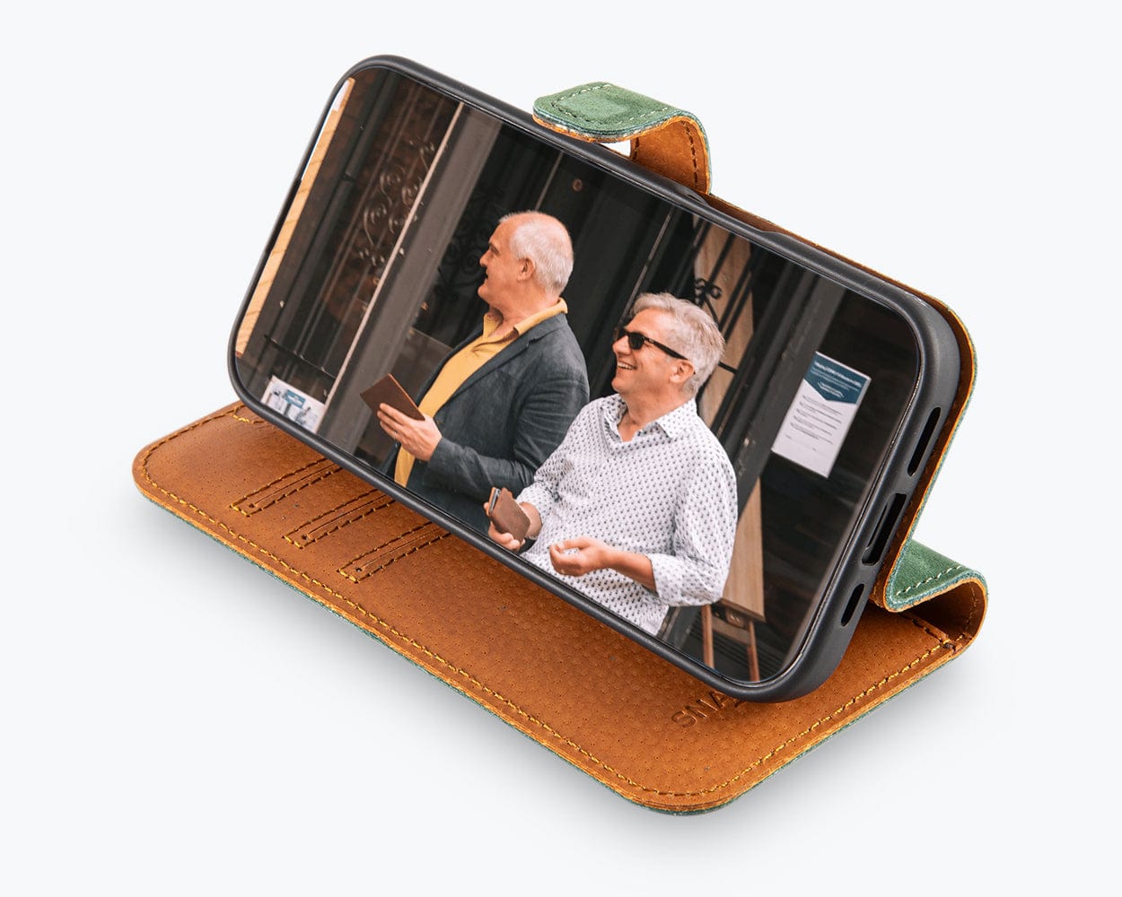 Apple Iphone 16 Vintage Leather Wallet - Snakehive UK