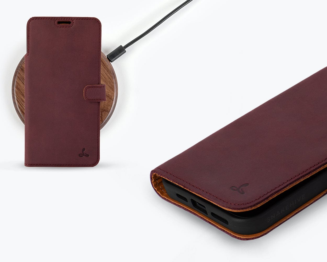 Google Pixel 8 Pro Vintage Leather Wallet - Snakehive UK