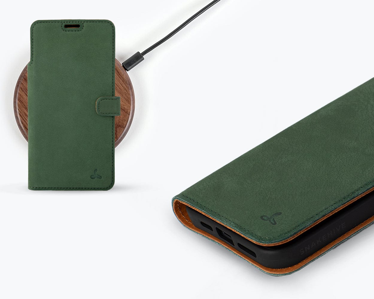 Google Pixel 8 Pro Vintage Leather Wallet - Snakehive UK