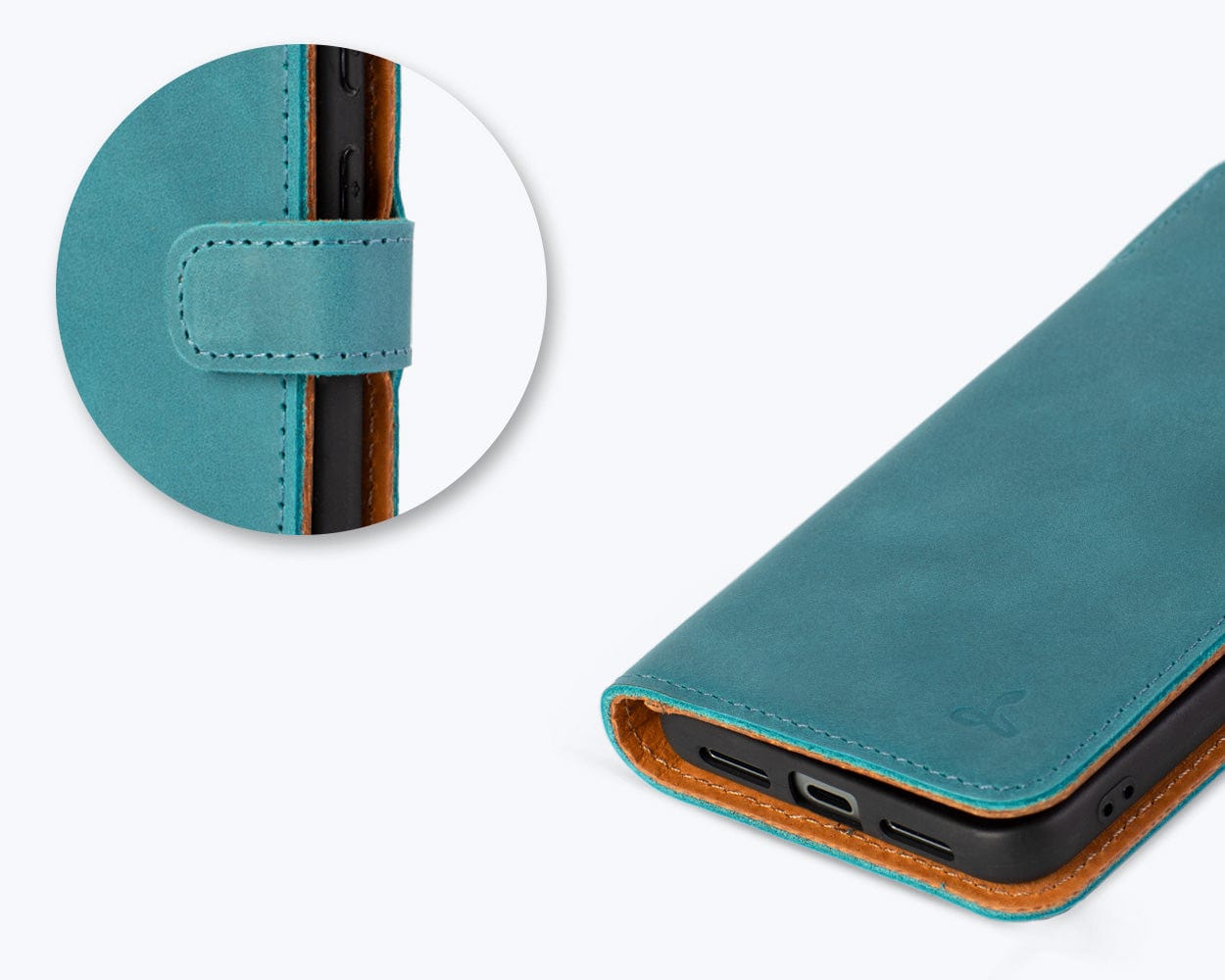 Google Pixel 8 Vintage Leather Wallet - Snakehive UK