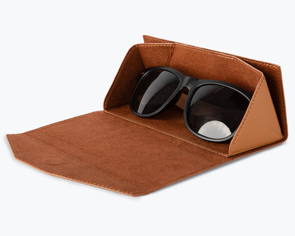 Metro Smart Leather Glasses Case - Snakehive UK