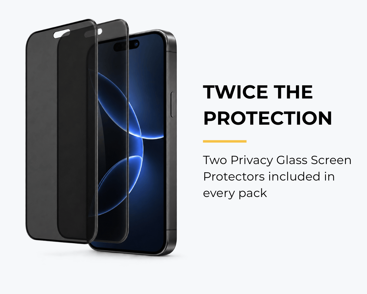 Snakehive Privacy Glass Apple iPhone 17 - Privacy Glass Screen Protector (x2) Privacy Glass Screen Protector (x2) for iPhone 17