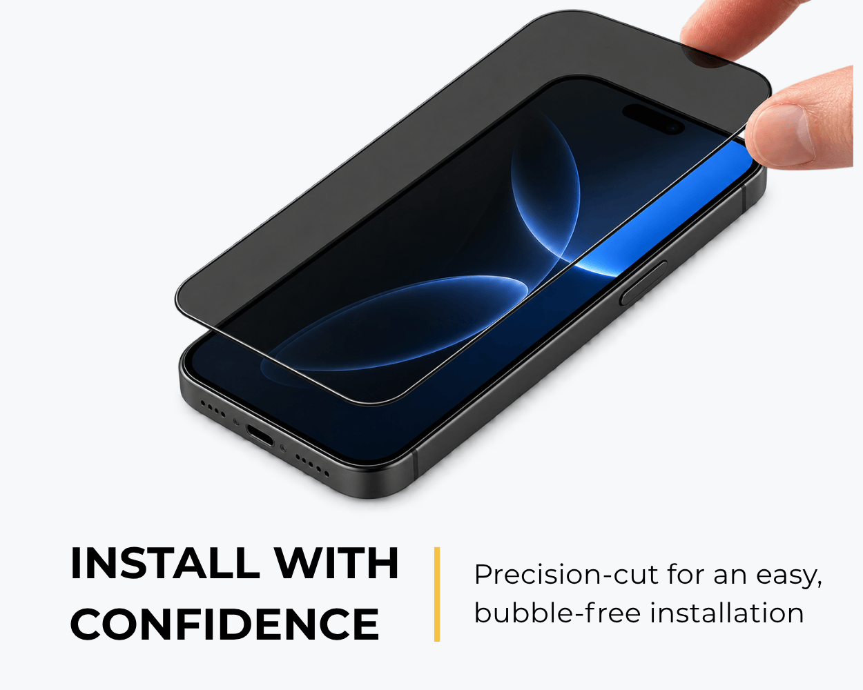 Snakehive Privacy Glass Apple iPhone 17 - Privacy Glass Screen Protector (x2) Privacy Glass Screen Protector (x2) for iPhone 17