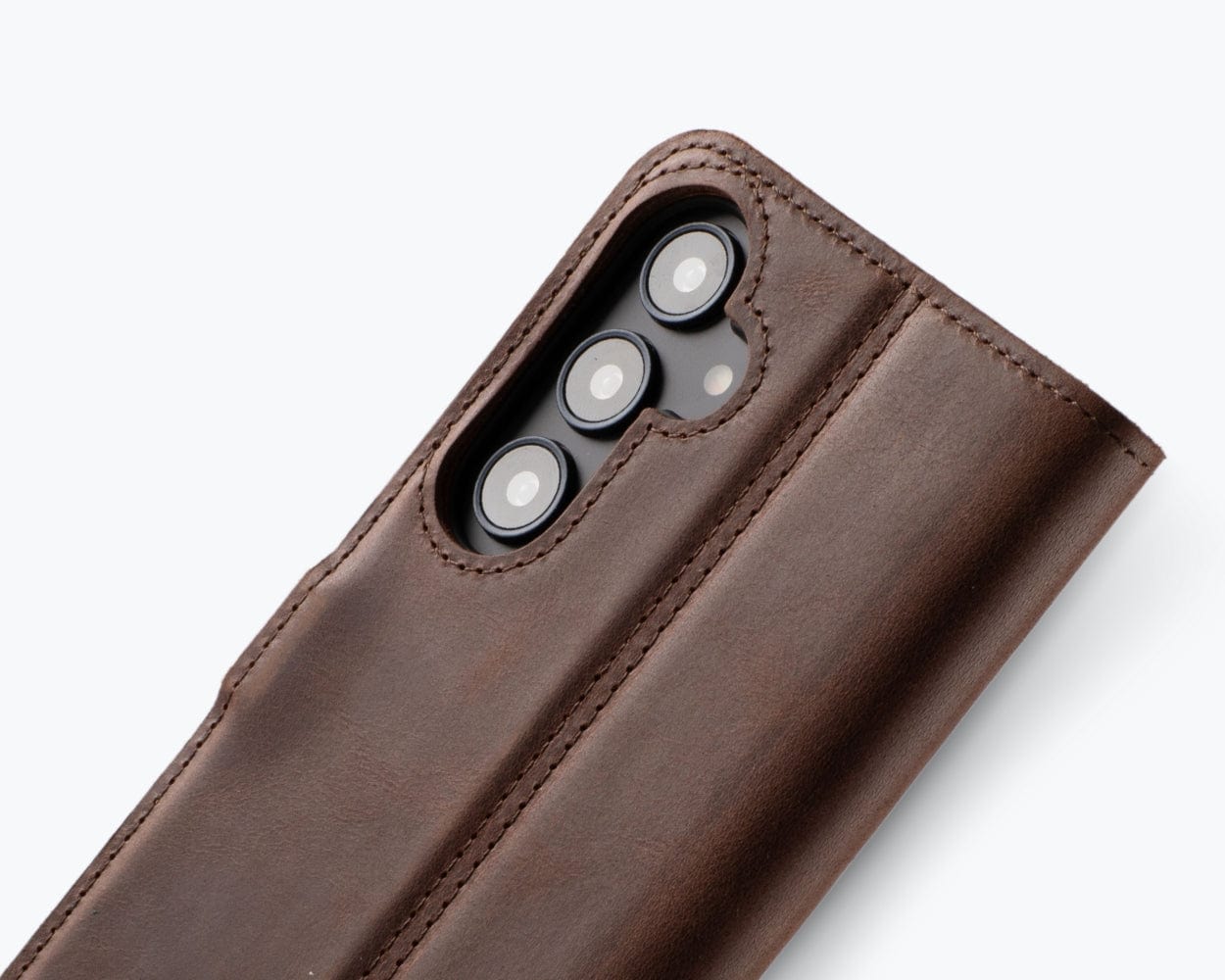 Vintage Leather Wallet Samsung Galaxy A35 - Snakehive UK